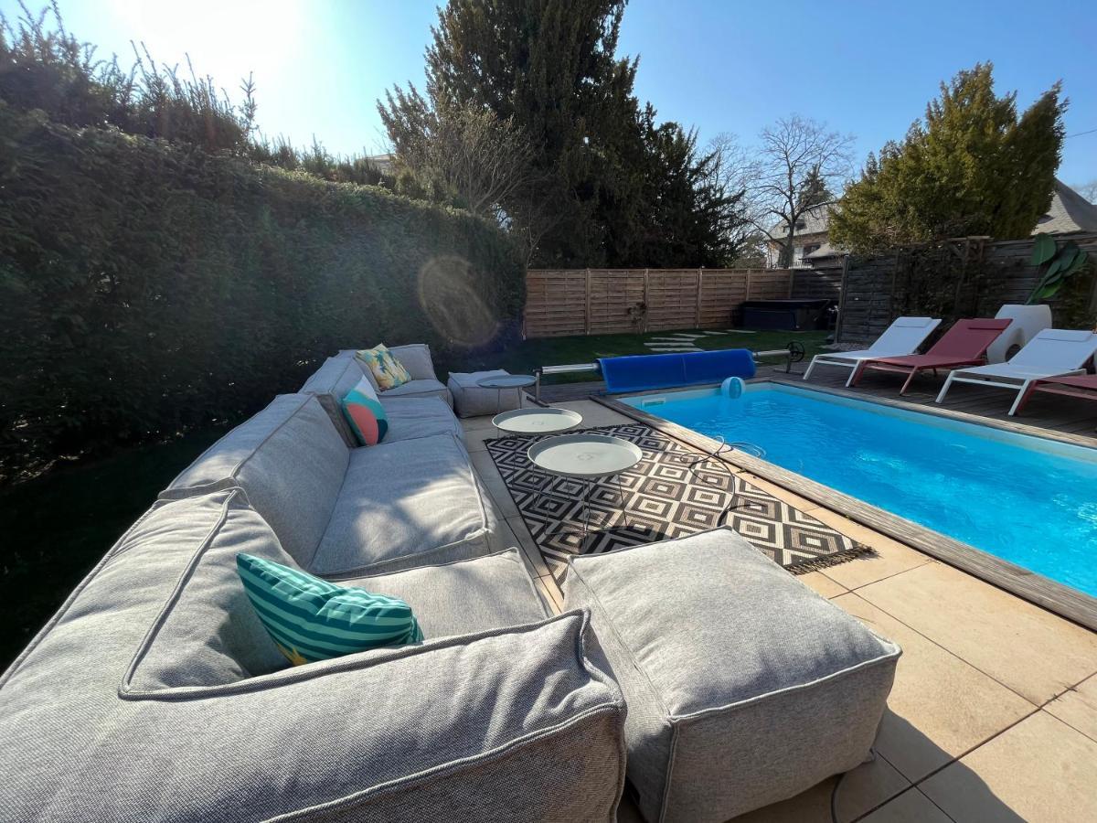 Gite Villa Avril Piscine- Jacuzzi- Sauna - 15 Pers-Proche Europapark Sélestat Exterior foto